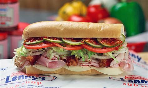 Lennys sub - Friday. 11:00AM - 8:00PM. Saturday. 11:00AM - 8:00PM. The Lennys in Grapevine is conveniently located on William D. Tate Avenue, next to Firestone Complete Auto Care. Since 1998, the focus has been the same, good food with a great experience. This means never skipping on quality or quantity. That’s why at Lennys, we’re proud to serve hand ...